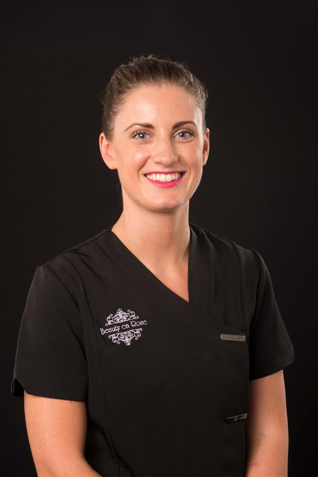 Corporate Portrait Photography | Melbourne Photography | Individual full body corporate portrait of woman on black background