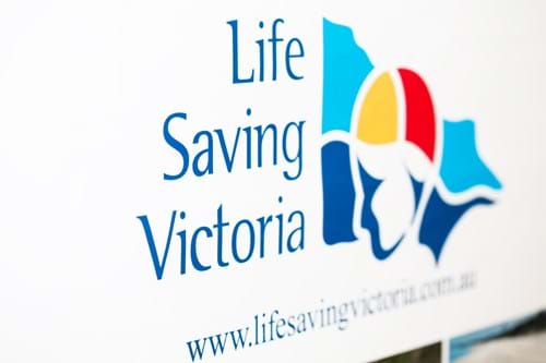 Commercial Photography | Melbourne Photography | Close up of Life Saving Victoria sign