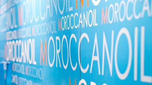 Commercial Photography | Melbourne Photography | Close up of Moroccan Oil sign