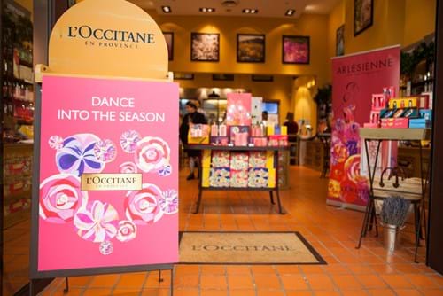 Commercial Photography | Melbourne Photography | Image of interior L'Occitane store