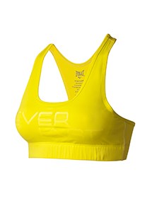 Product Clothing Photography | Melbourne Photography | Ghosted women's yellow sports bra on white background