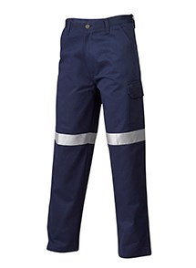 Product Clothing Photography | Melbourne Photography | Ghosted men's blue safety pants on white background
